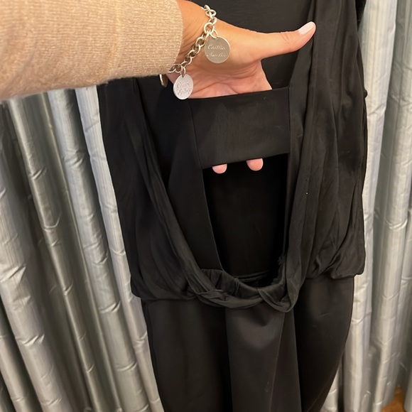 Great black summer dress with open back - Picture 4 of 7